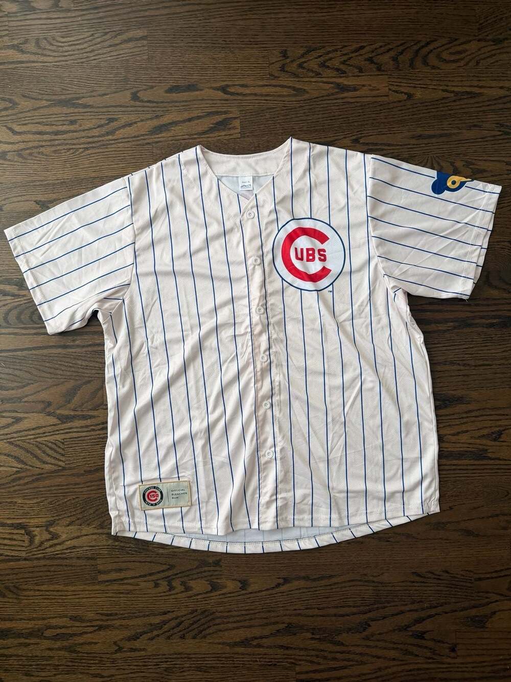 XL Chicago Cubs x Budweiser Official Bleacher Bum jersey